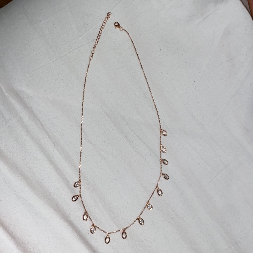 Rose Gold adjustable necklace